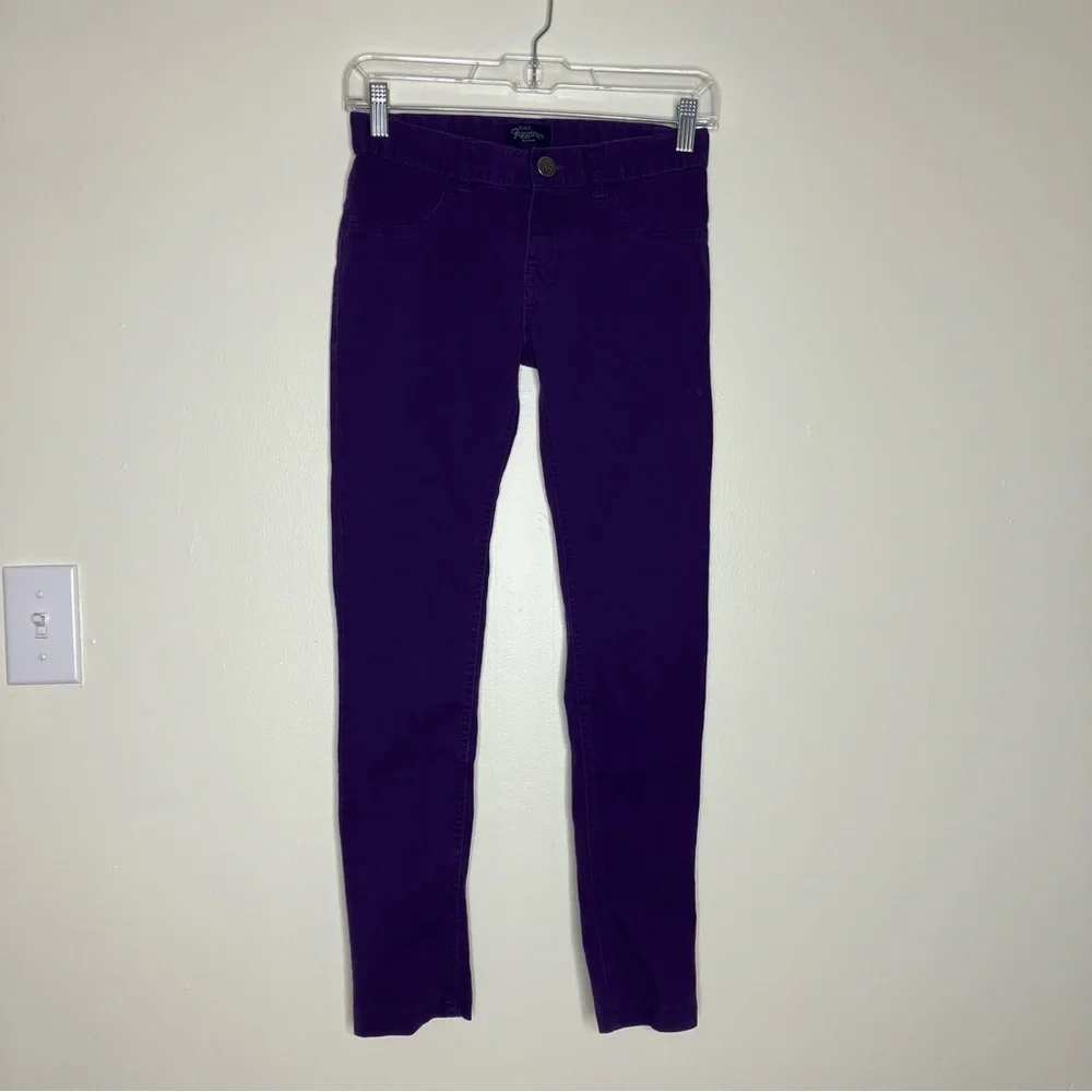 Children’s Place girls purple jeggings 12
